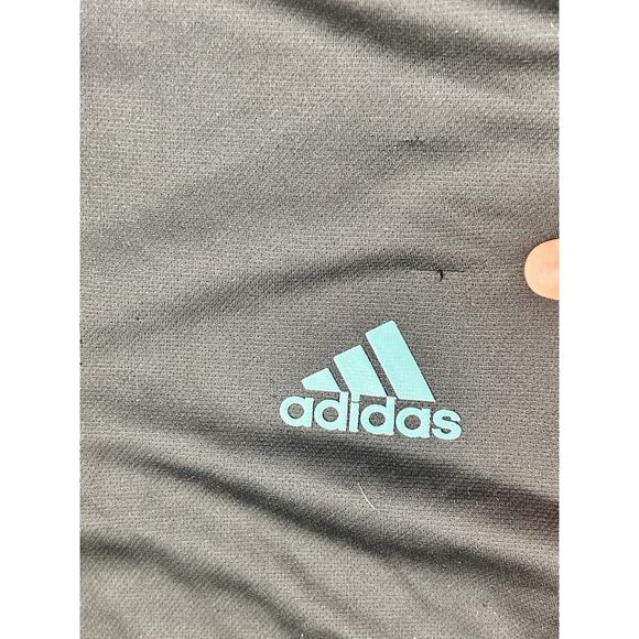 Adidas NHL San Jose Sharks 1/4 Zip Athletic Top Mens Black Long Sleeve Size XL - Picture 10 of 11